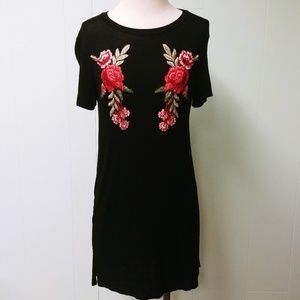 Rose T-Shirt Dress